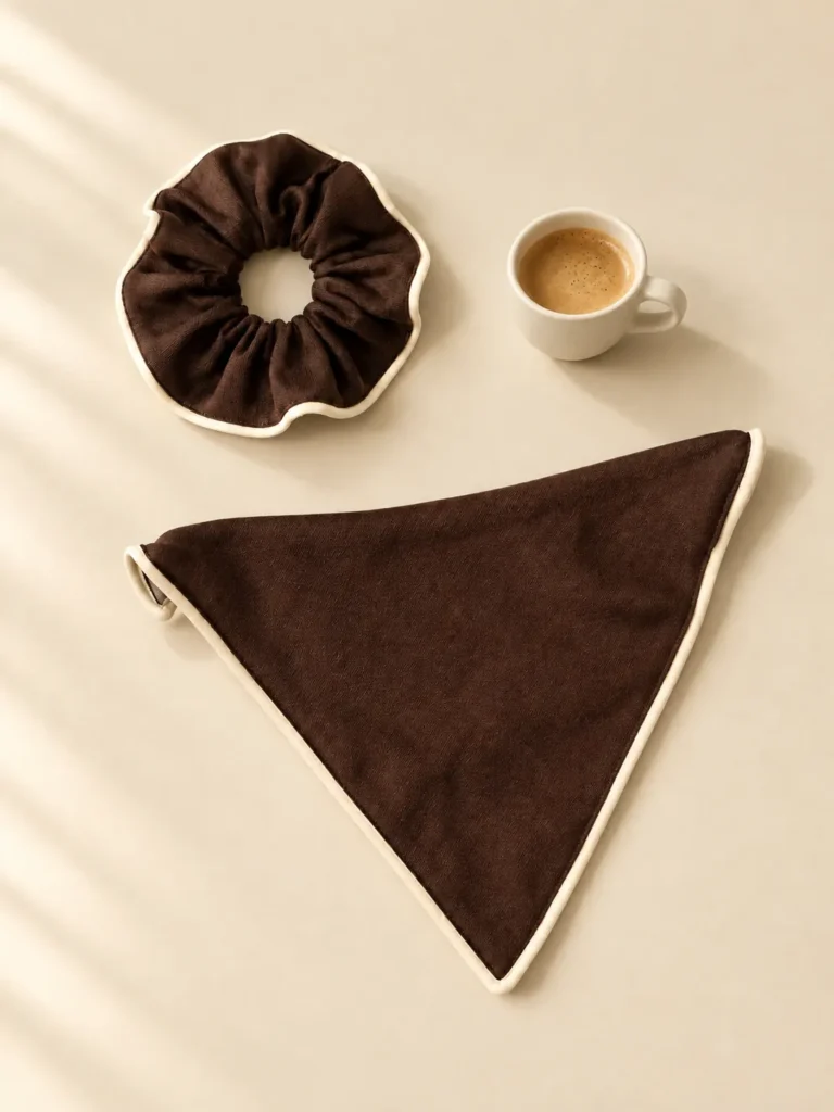 Espresso Piped Duo shown beside an espresso cup for scale