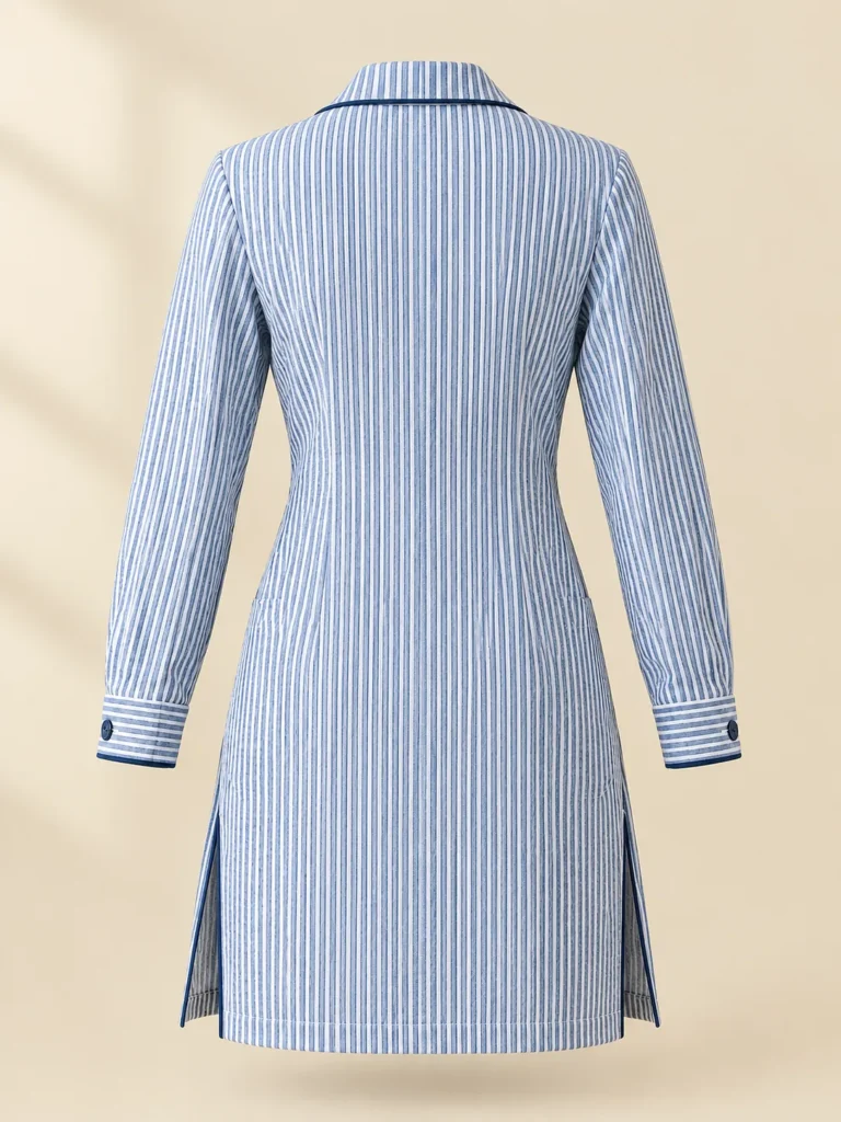 Lungo Longline Shirt, back view