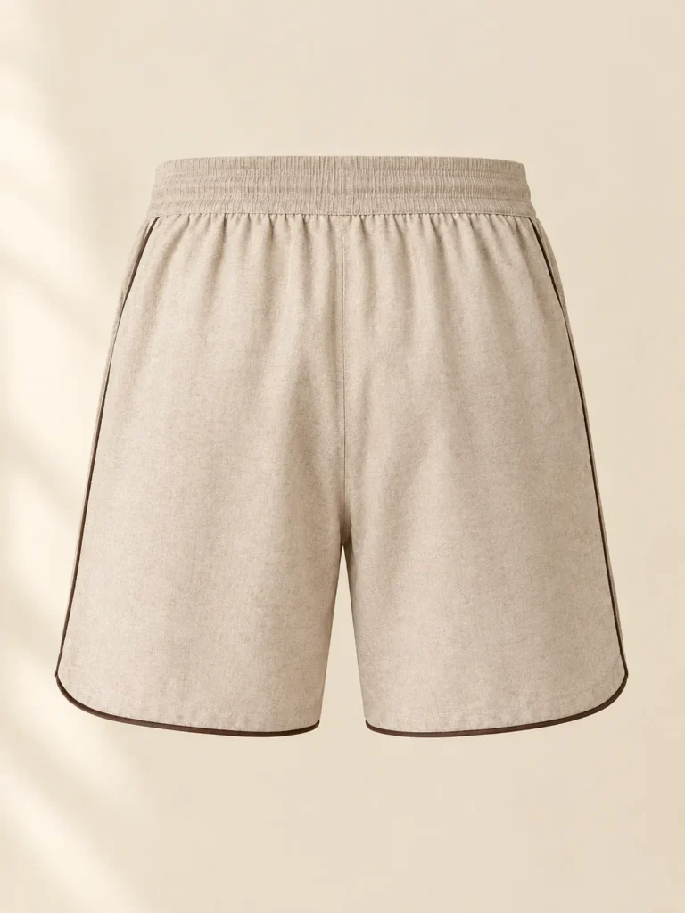 Oat Wide-Band Boxer Short, back view