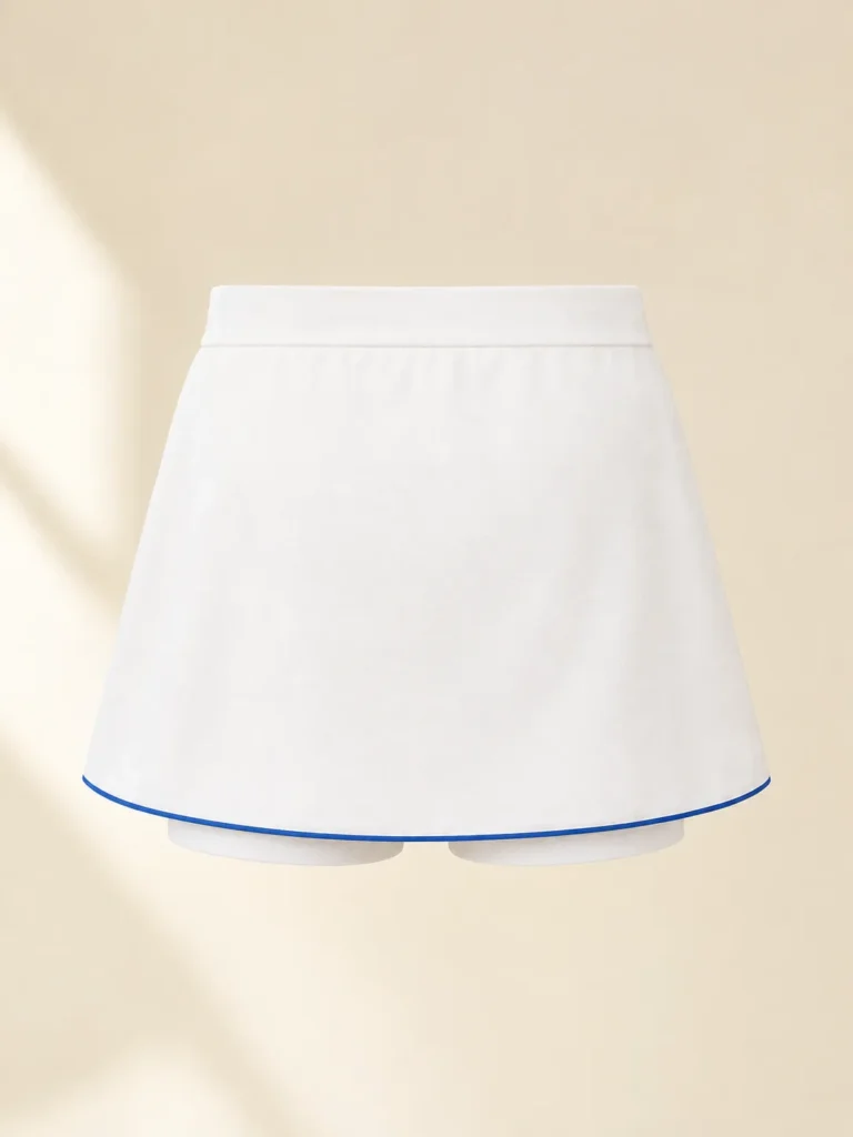 Queue Double-Layer Skort, back view